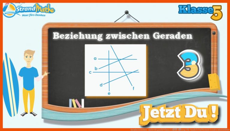 Geraden verstehen - senkrecht parallel || Klasse 5 â Ãbung 3 für parallele und normale geraden arbeitsblätter