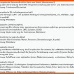 Geschichte Der Eu - GrÃ¼ndung EuropÃ¤ische Union - Zeitstrahl ... Fuer Entstehung Kohle Arbeitsblatt