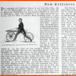 Geschichte Des Fahrrads Quellenpaket A - Segu Lernplattform ... Fuer Geschichte Des Fahrrads Arbeitsblatt