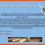 Geschichte Des Papiers - Ppt Video Online Herunterladen Fuer Papyrus Herstellung Arbeitsblatt