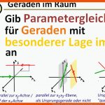 Gleichungen FÃ¼r Geraden Mit Besonderer Lage Gleichungen Aufstellen (vektorrechnung) Fuer Lagebeziehung Von Geraden Arbeitsblatt