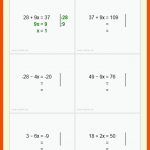 Gleichungen LÃ¶sen (i) (klasse 7/8) - Mathiki.de Gleichungen ... Fuer Terme Klasse 7 Arbeitsblätter