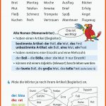 Grammatik 3. Klasse, A5-heft: Deutsch: Ãbungen Mit LÃ¶sungen FÃ¼r ... Fuer Deutsch 3 Klasse Arbeitsblätter Wortarten