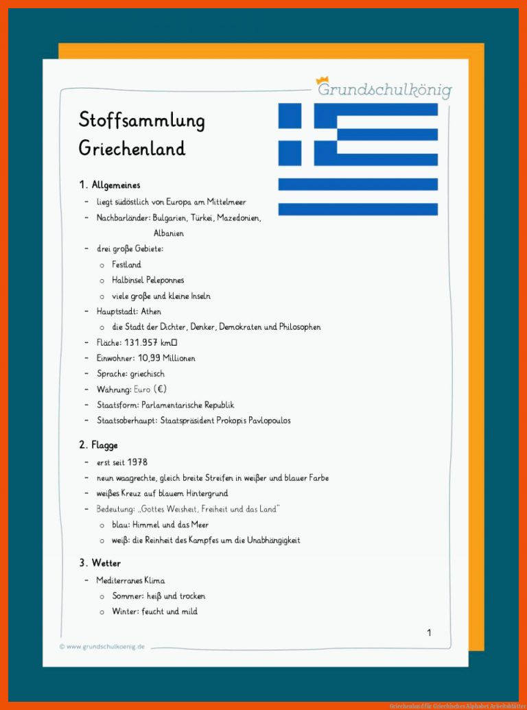 Griechenland für griechisches alphabet arbeitsblätter