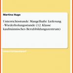 Grin - Unterrichtsstunde: Mangelhafte Lieferung - Wiederholungsstunde (12. Klasse KaufmÃ¤nnisches Berufsbildungszentrum) Fuer Mängelarten Arbeitsblatt