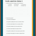 GroÃe NatÃ¼rliche Zahlen Fuer Mathe 2.klasse Vorgänger Nachfolger Arbeitsblätter