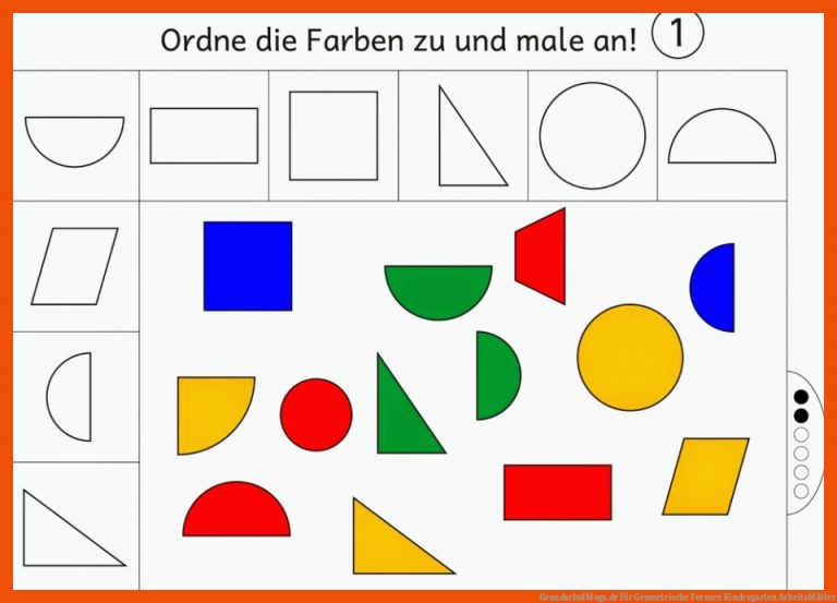 Grundschulblogs.de für geometrische formen kindergarten arbeitsblätter