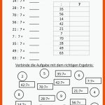Grundschule-nachhilfe.de Arbeitsblatt Mathe Klasse 2 Malfolge Der 7 Fuer Mathe Arbeitsblatt 2. Klasse