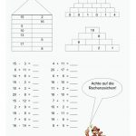 Grundschule-nachhilfe.de Arbeitsblatt Nachhilfe Mathe Zahlenraum ... Fuer Zahlenraum Bis 20 Arbeitsblätter