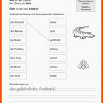 Grundschule Unterrichtsmaterial Deutsch Grammatik Adjektive ... Fuer Adjektive 3 Klasse Arbeitsblätter