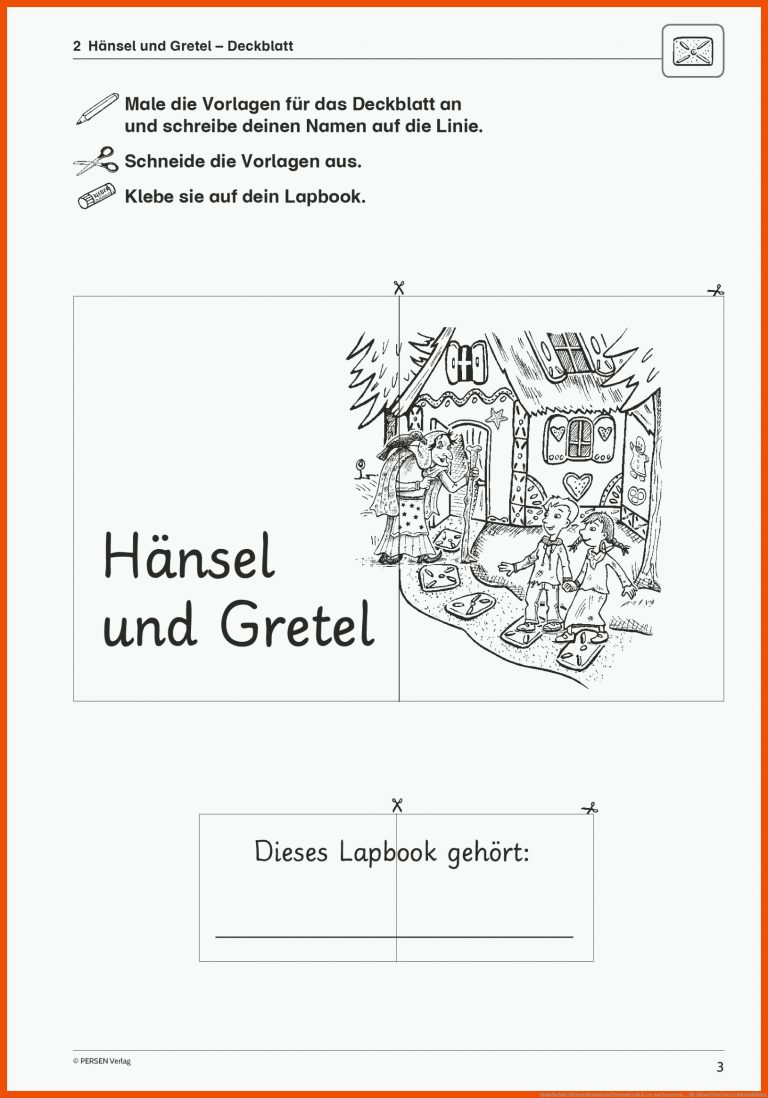 Grundschule Unterrichtsmaterial Deutsch LektÃ¼re und Lesetexte ... für hänsel und gretel arbeitsblätter
