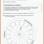 Grundschule Unterrichtsmaterial Fuer Die Jahresuhr Text Arbeitsblatt