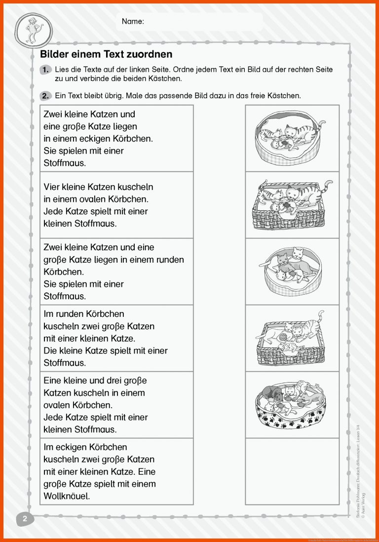 Grundschule Unterrichtsmaterial Fuer Differenzierte Arbeitsblätter