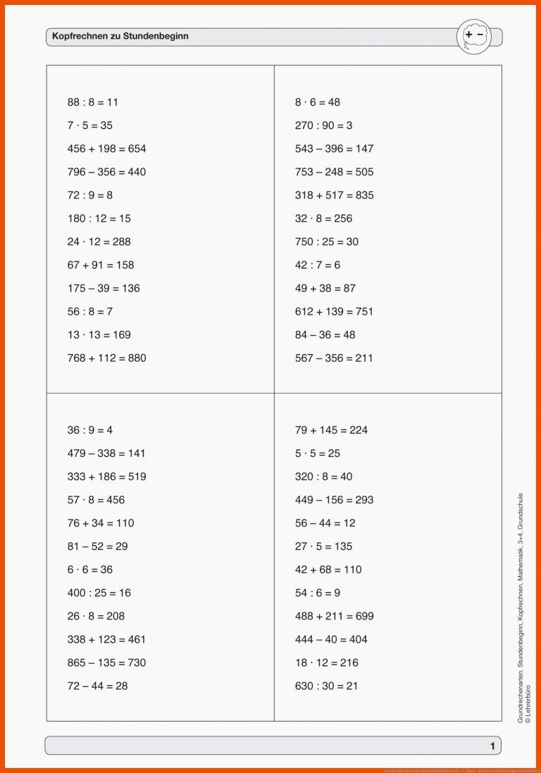 Grundschule Unterrichtsmaterial für mathematik - 5. klasse - runden und überschlagen arbeitsblätter