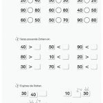 Grundschule Unterrichtsmaterial Fuer Nachbarzahlen Bis 100 Arbeitsblätter