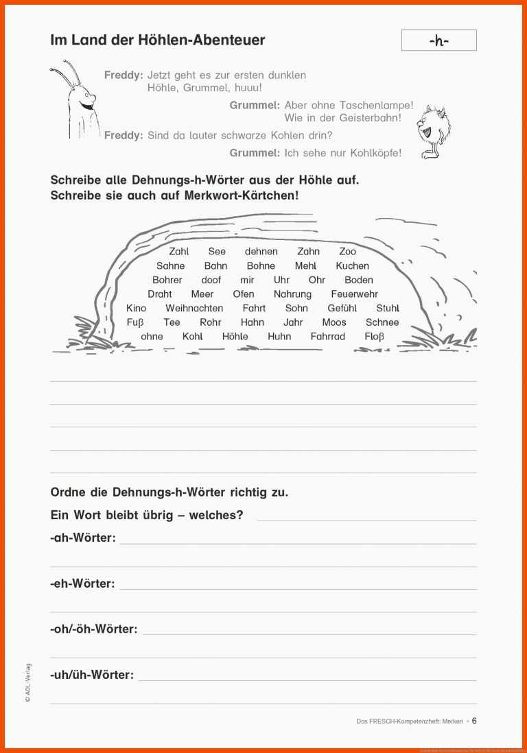 Grundschule Unterrichtsmaterial für wörter mit aa ee oo arbeitsblätter