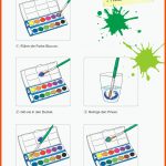 Grundschule Unterrichtsmaterial Kunst Malen/zeichnen Fuer Farben Mischen Arbeitsblatt