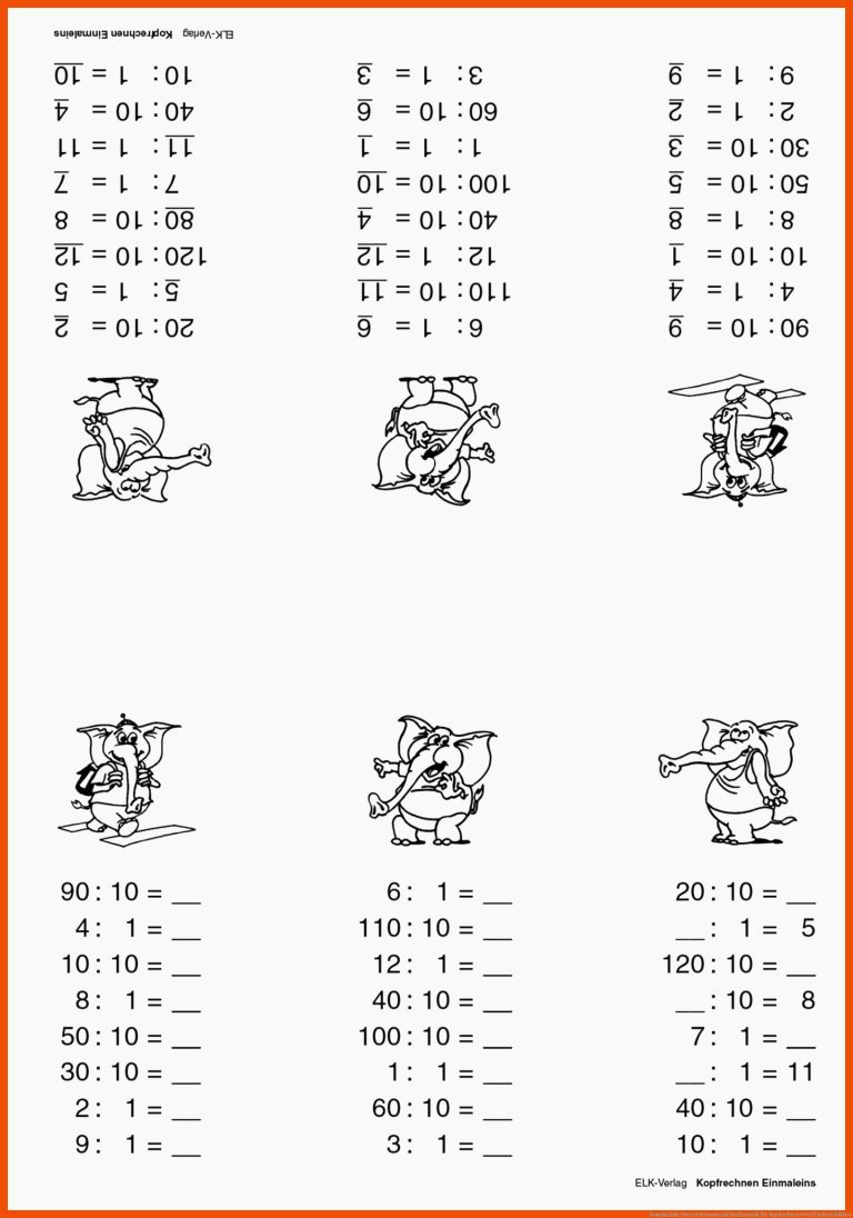 Grundschule Unterrichtsmaterial Mathematik für kopfrechnen geteilt arbeitsblätter