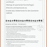 Grundschule Unterrichtsmaterial Mathematik Geometrie Fuer Arbeitsblätter Drehsymmetrie 4. Klasse