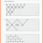 Grundschule Unterrichtsmaterial Mathematik Geometrie Fuer Geometrie Muster fortsetzen Arbeitsblatt