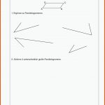 Grundschule Unterrichtsmaterial Mathematik Geometrie Geometrisches ... Fuer Parallelogramm Zeichnen Arbeitsblatt