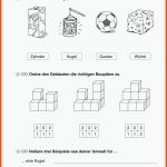 Grundschule Unterrichtsmaterial Mathematik Lernstand Messen Und ... Fuer Geometrie 3. Klasse Arbeitsblätter
