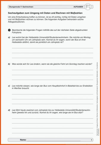 Mathe Arbeitsblätter Klasse 4 Sachaufgaben - Mathe Arbeitsblätter