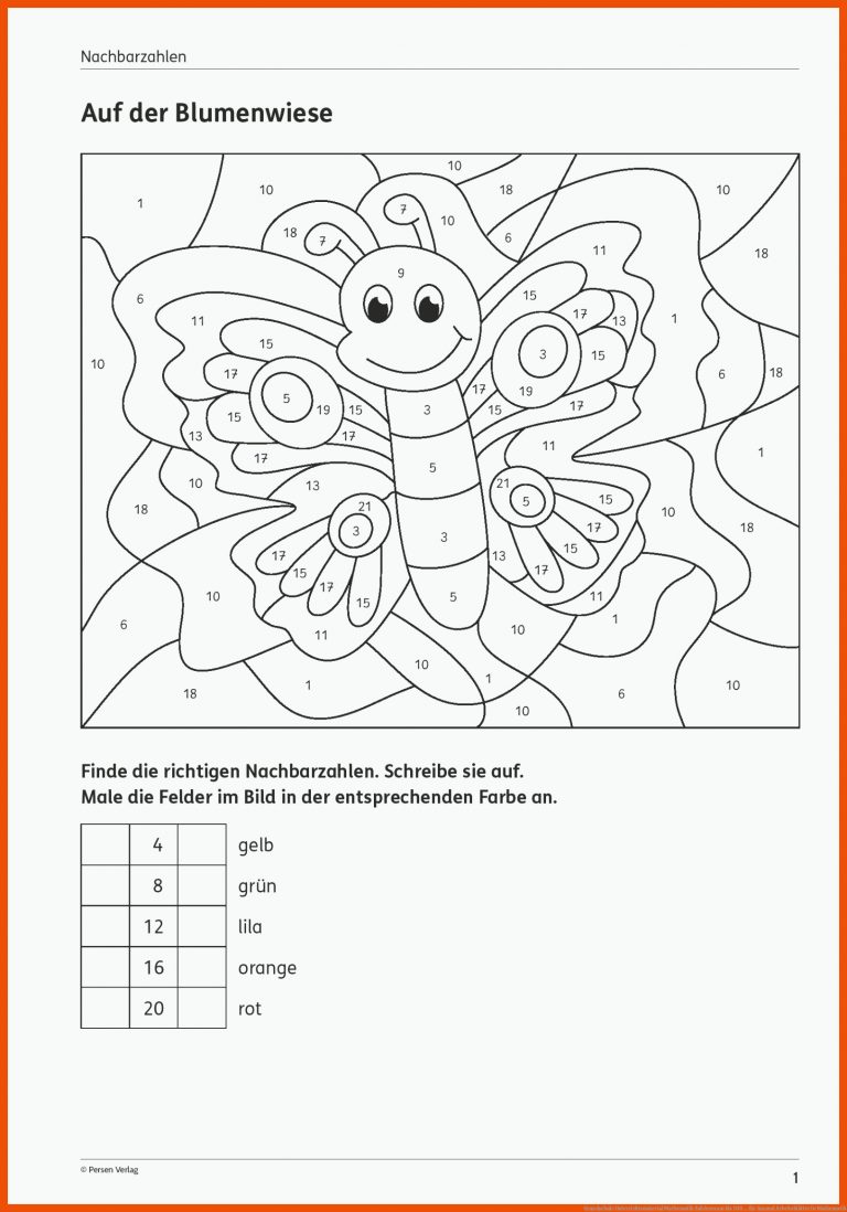 Grundschule Unterrichtsmaterial Mathematik Zahlenraum bis 100 ... für ausmal arbeitsblätter in mathematik