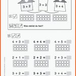 Grundschule Unterrichtsmaterial Mathematik Zahlenraum Bis 20 Fuer Arbeitsblätter Mathematik 1. Klasse