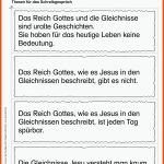 Grundschule Unterrichtsmaterial Religion Jesus Christus Fuer Gleichnisse Arbeitsblatt