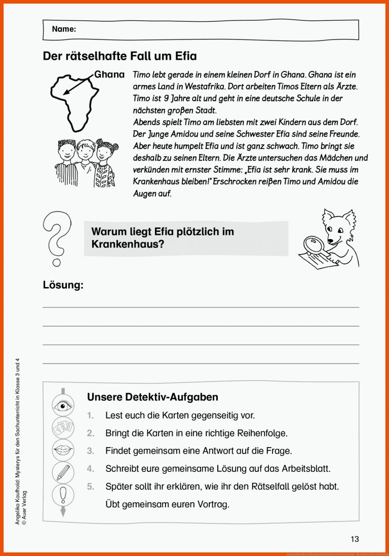 Grundschule Unterrichtsmaterial Sachunterricht Mensch und ... für kinderrechte arbeitsblatt