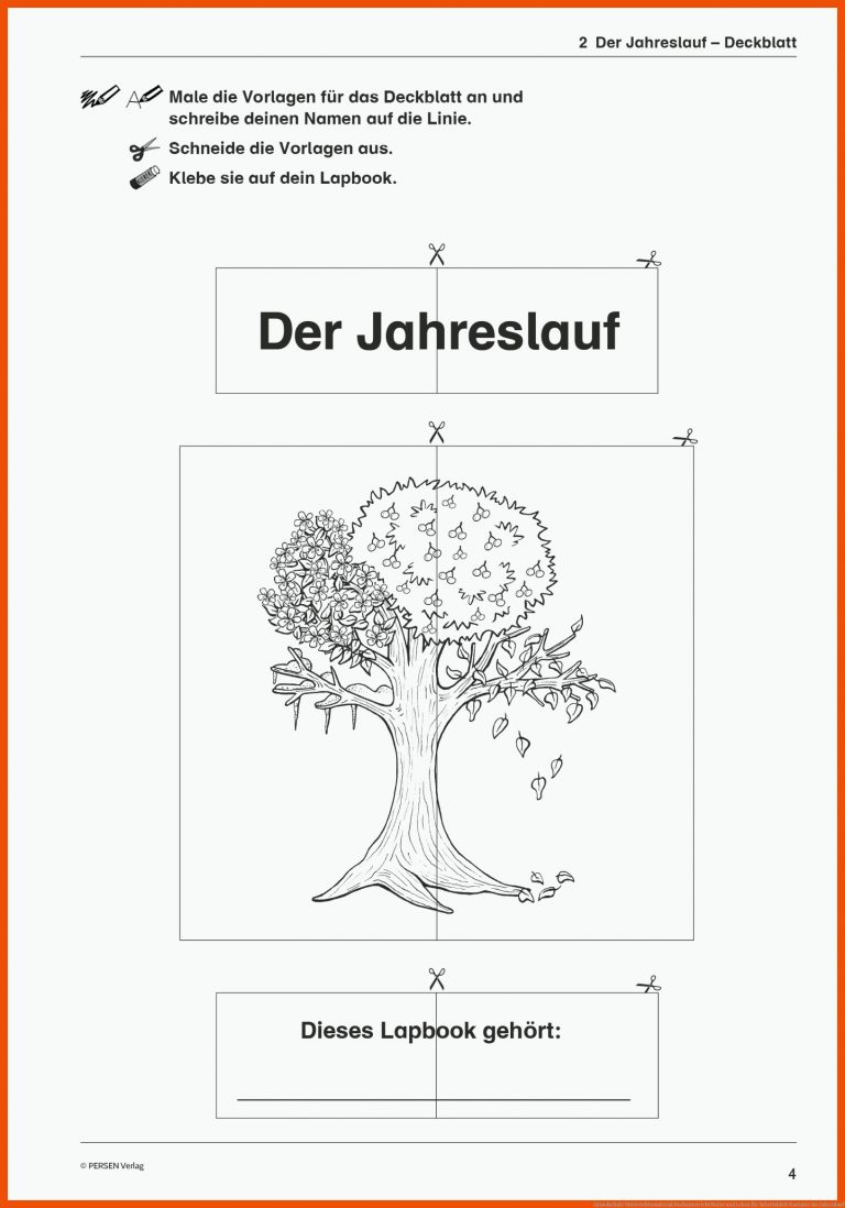 Grundschule Unterrichtsmaterial Sachunterricht Natur und Leben für arbeitsblatt kastanie im jahreslauf