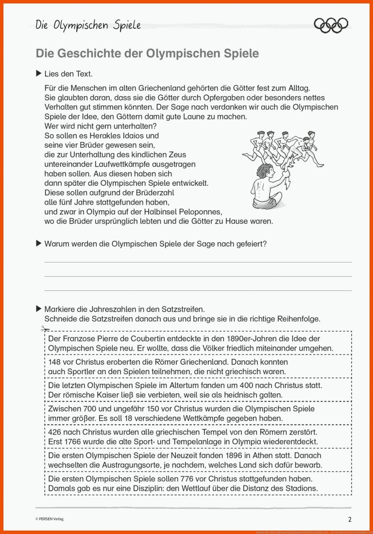Grundschule Unterrichtsmaterial Sachunterricht Zeit und Kultur Das ... für griechisch lernen arbeitsblätter pdf
