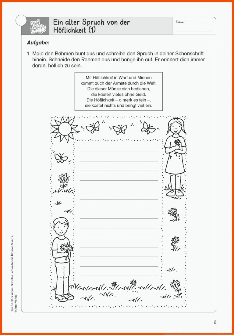 Grundschule Unterrichtsmaterial sozialkompetenz Und Klassenklima ... Fuer Arbeitsblätter soziales Lernen