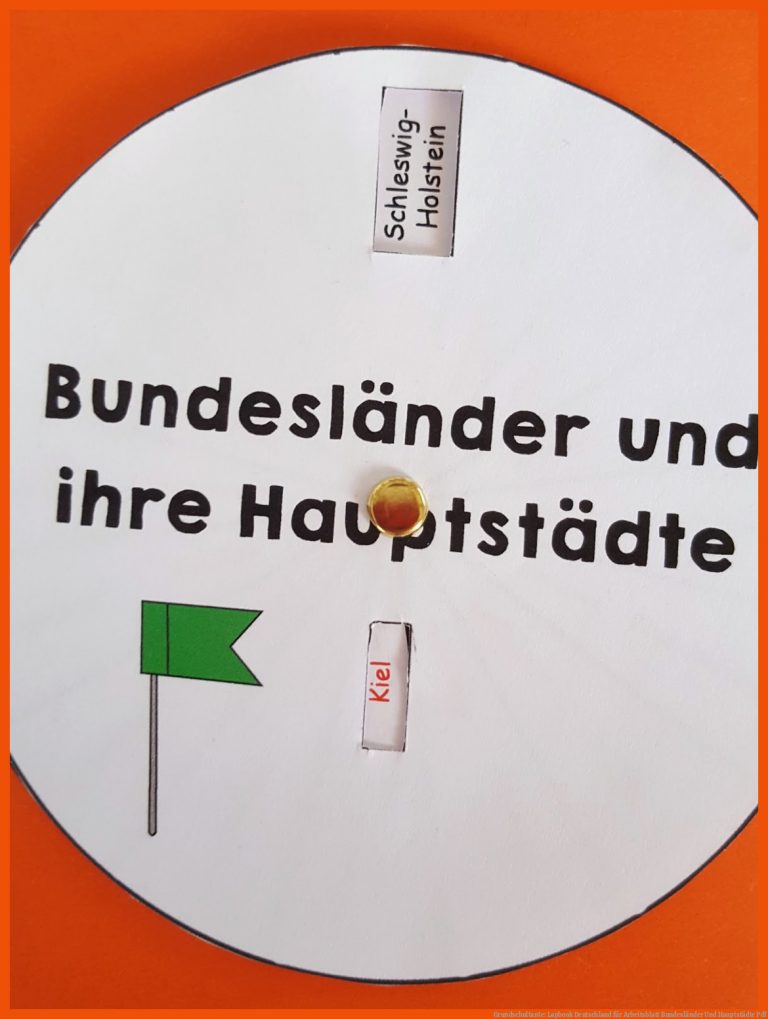 Grundschultante: Lapbook Deutschland Fuer Arbeitsblatt Bundesländer Und Hauptstädte Pdf