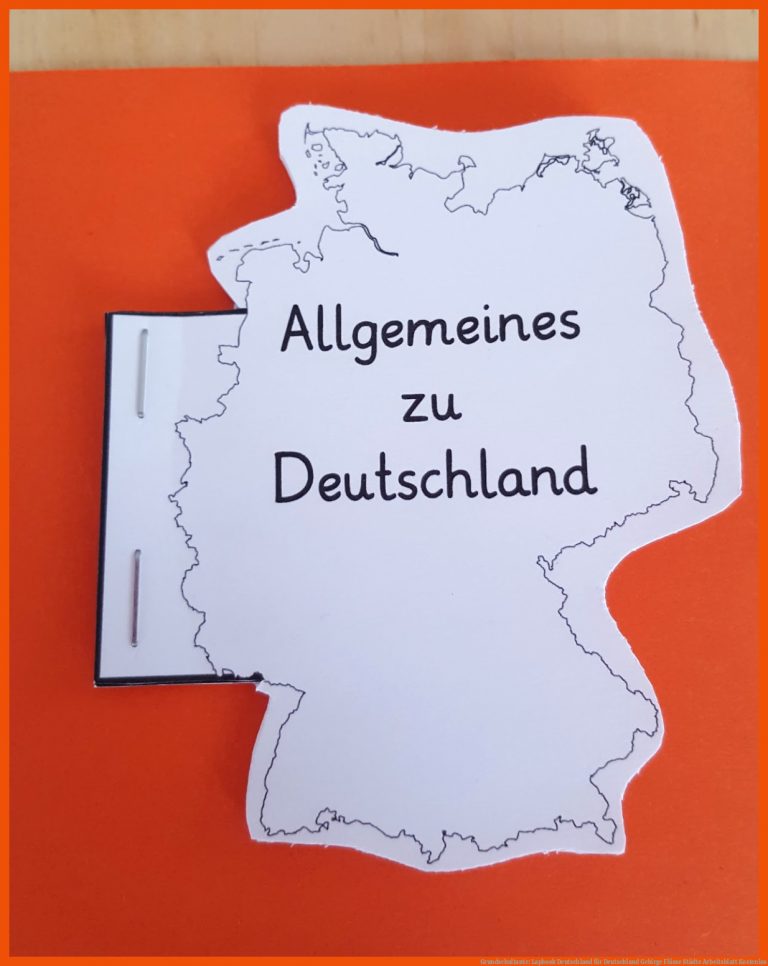 Grundschultante: Lapbook Deutschland Fuer Deutschland Gebirge Flüsse Städte Arbeitsblatt Kostenlos