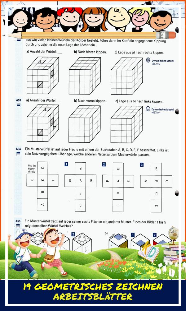 19 Geometrisches Zeichnen Arbeitsblätter