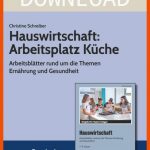 Hauswirtschaft: Arbeitsplatz KÃ¼che Fuer Hygiene In Der Küche Hauswirtschaft Arbeitsblätter