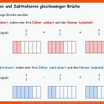 Herta-lebenstein-realschule/rechnen Mit BrÃ¼chen/addieren Und ... Fuer Bruchteile Von Größen Klasse 5 Arbeitsblätter