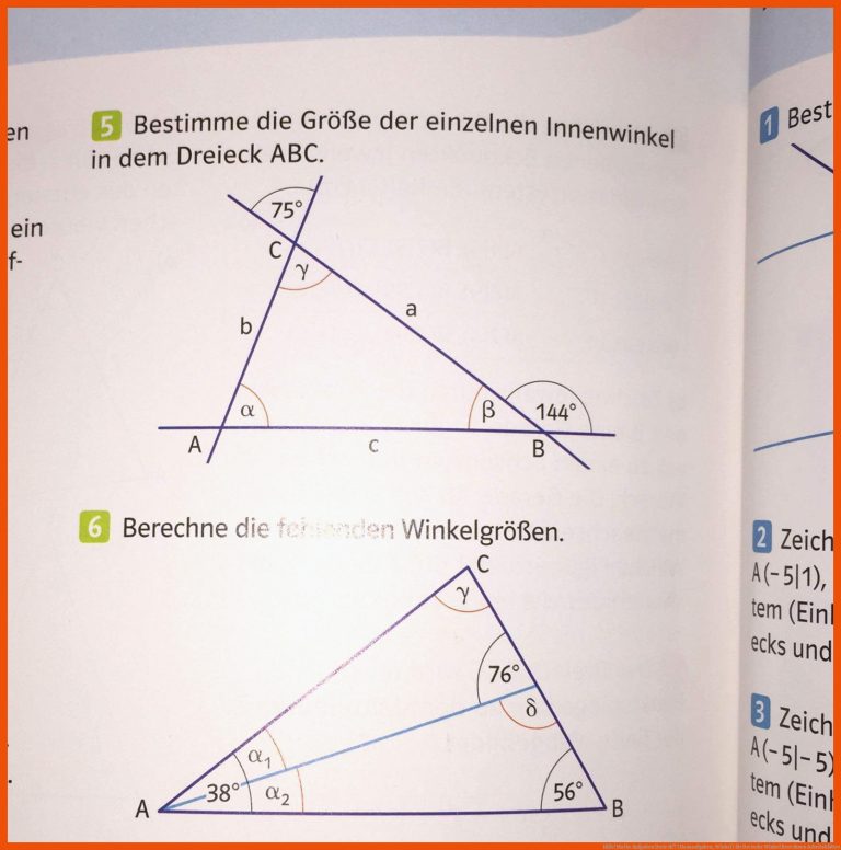 Hilfe! Mathe Aufgaben Dreieck!? (Hausaufgaben, Winkel) für dreiecke winkel berechnen arbeitsblätter