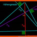 HÃ¶he Eines Dreiecks - Lernen Mit Serlo! Fuer Arbeitsblätter Mathe Besondere Linien Im Dreieck