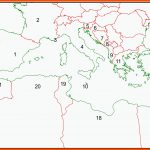 HÃ¶lzel Verlag: topographisches Arbeitsblatt: Mittelmeerraum Fuer Europa Stumme Karte Arbeitsblatt