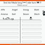 HÃ¶rst Du Einen Langen Oder Kurzen Vokal? (30 Karteikarten) Doppelter Konsonant Fuer Lange Kurze Vokale Arbeitsblatt
