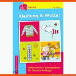 Hoffacker Kleidung & Wetter - Differenzierte ArbeitsblÃ¤tter FÃ¼r ... Fuer Differenzierte Arbeitsblätter