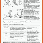 Ian NÃhmaschine Snm 33 B1 NÃhmaschine Naaimachine Sewing Machine ... Fuer Knopf Annähen Arbeitsblatt