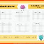 Ideenreise - Blog Rechenfit-kartei (teil 4) Fuer Schriftliche Division Arbeitsblätter Klasse 5 Mit Lösungen