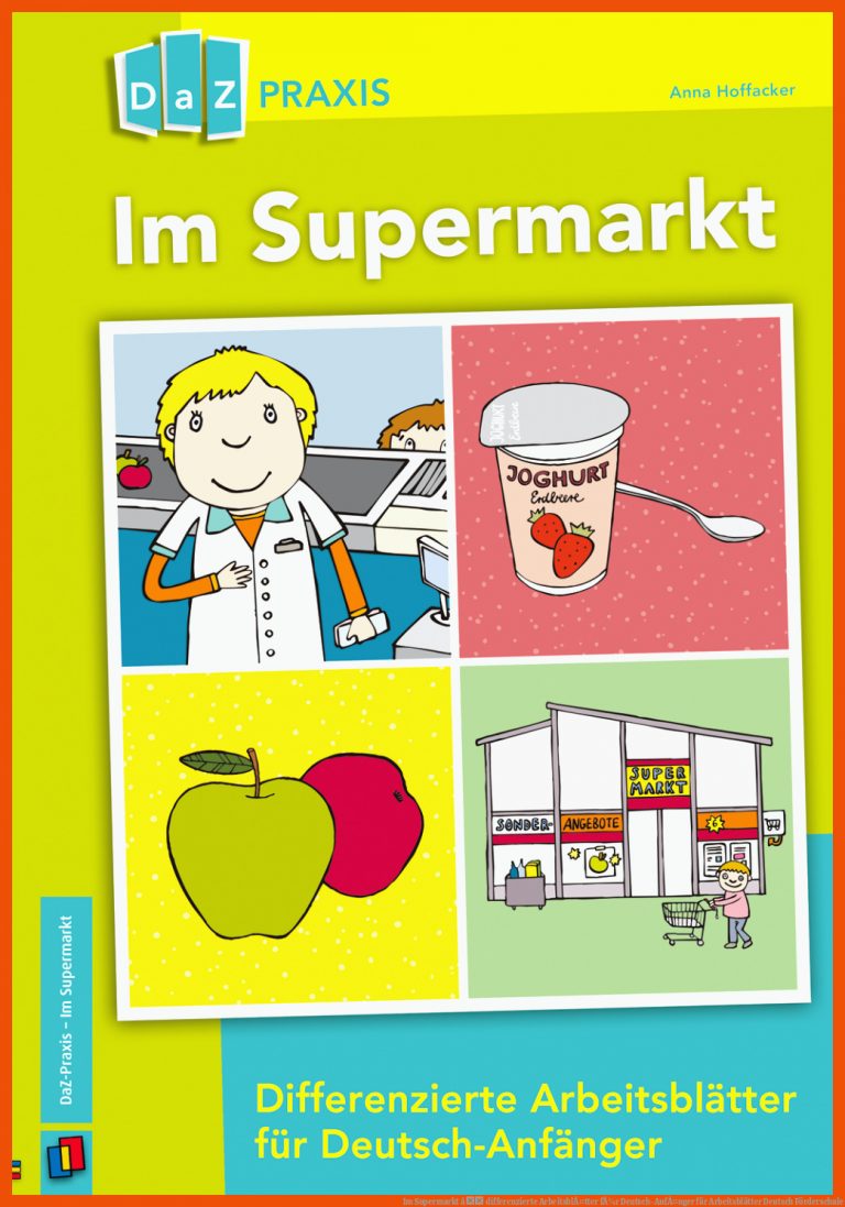 Im Supermarkt â differenzierte ArbeitsblÃ¤tter fÃ¼r Deutsch-AnfÃ¤nger für arbeitsblätter deutsch förderschule
