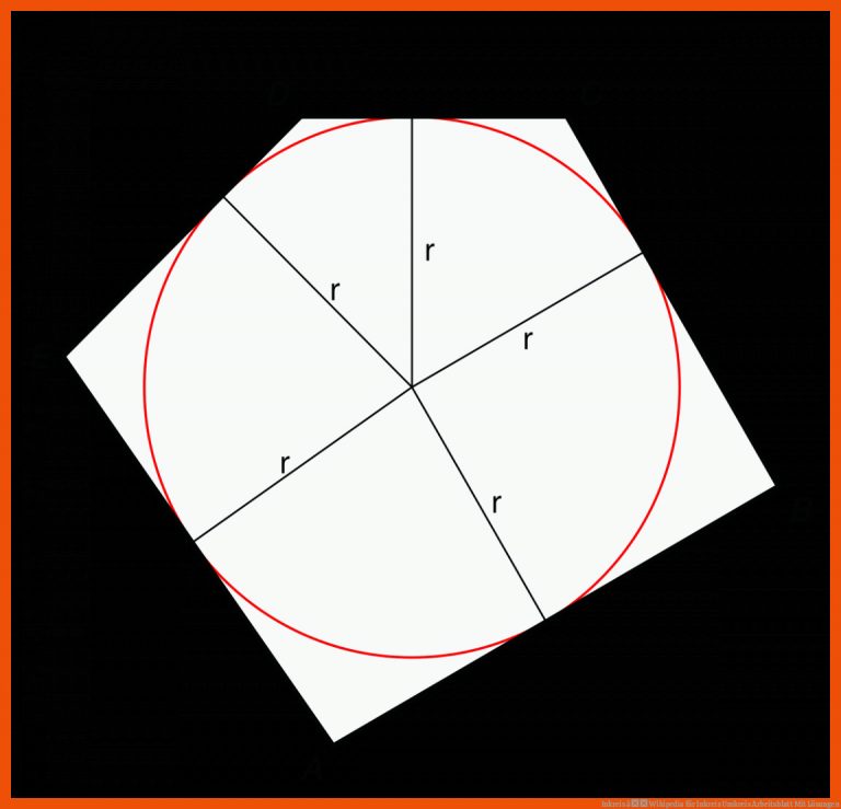 Inkreis â Wikipedia Fuer Inkreis Umkreis Arbeitsblatt Mit Lösungen