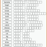 Irregular Verbs 1-4 (4 Seiten Set) UnregelmÃ¤Ãige Verben, Verben ... Fuer Irregular Verbs Arbeitsblätter
