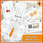 Jahreszeiten & Kalender - Milos Welt Fuer Arbeitsblatt Jahreskreis